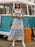 Frill Printed Cap Sleeve Dress - Byyde