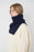 Slit Pullover Knit Scarf - Byyde