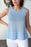 Sleeveless Knit Tank Top with Textured Pattern - Byyde