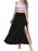 Full Size Slit Maxi Skirt Plus Size - Byyde