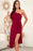 One-Shoulder Flutter Sleeve Asymmetrical Dress - Byyde