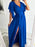 Flutter Sleeve Surplice Tie Waist Dress - Byyde