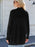 Striped Open Front Cardigan with Relaxed Fit - Byyde