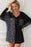 Half Button Leopard Collared Neck Blouse - Byyde