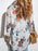 Floral Print Open Front Cover Up - Byyde