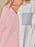 Color Block Oversized Button-Up Shirt with Chest Pocket - Byyde