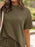 Full Size Ribbed Short Sleeve Top and Shorts Two-Piece Set Plus Size - Byyde
