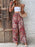 Printed Wide Leg Pants - Byyde
