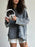 Distressed Oversized Long Sleeve Sweatshirt - Byyde
