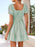 Gingham Smocked Puff Sleeve Summer Dress - Byyde