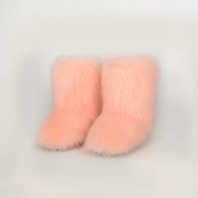 Thermal Fuzzy Platform Boots - Byyde