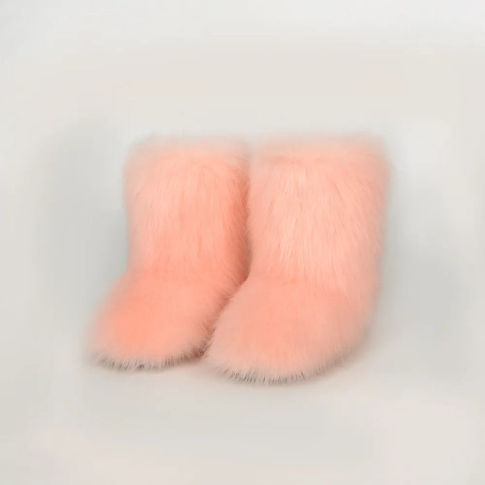 Thermal Fuzzy Platform Boots - Byyde
