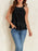 Ruffled Printed Halter Neck Cami Top - Byyde