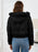 Pocketed Long Sleeve Cropped Hooded Winter Coat - Byyde