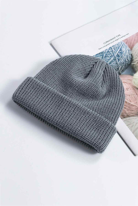 Cozy Rib-Knit Cuff Beanie - Byyde