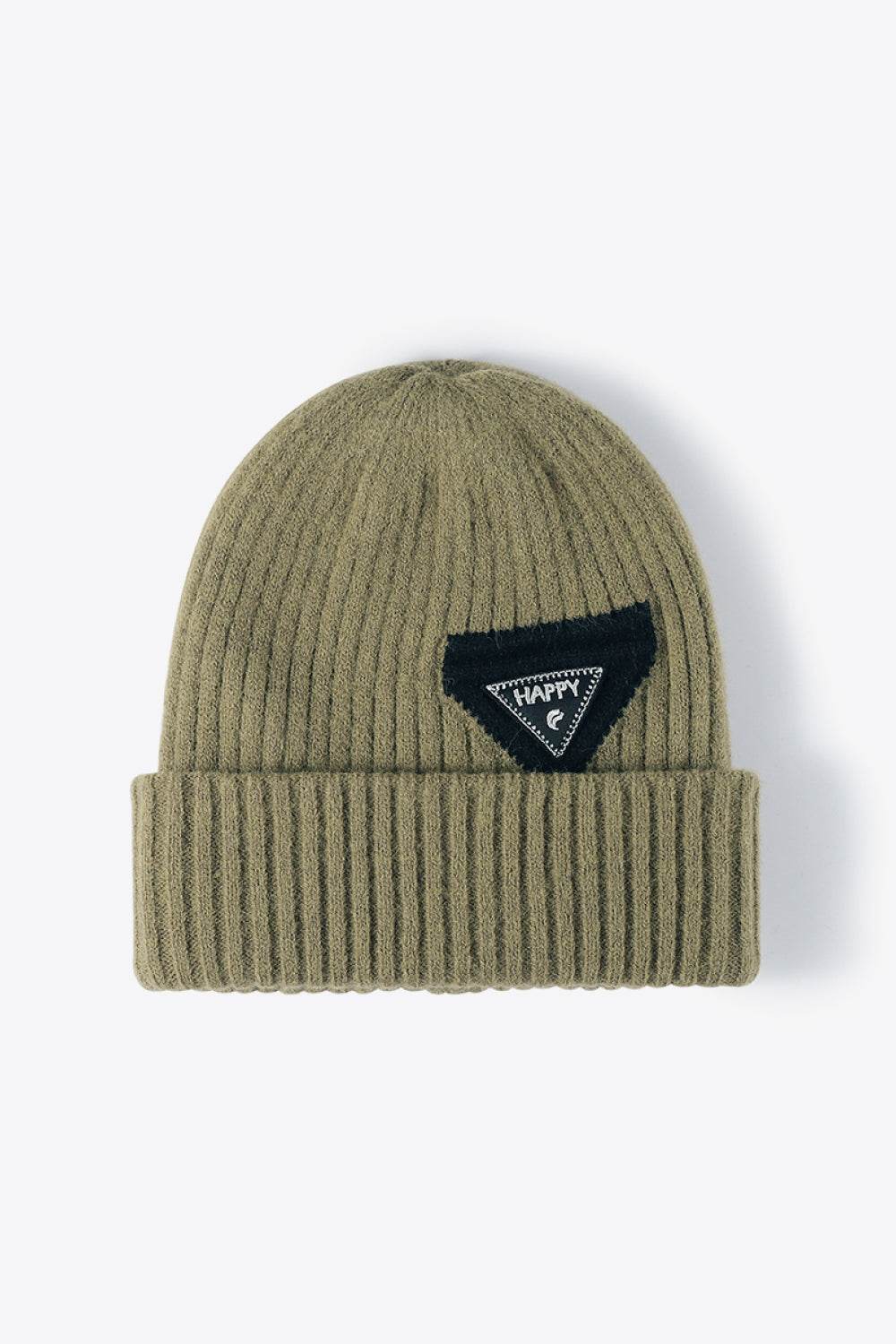 HAPPY Contrast Beanie - Byyde