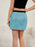 Asymmetrical Slit Sequin Skirt - Byyde