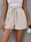 Tied Solid Color Shorts - Byyde