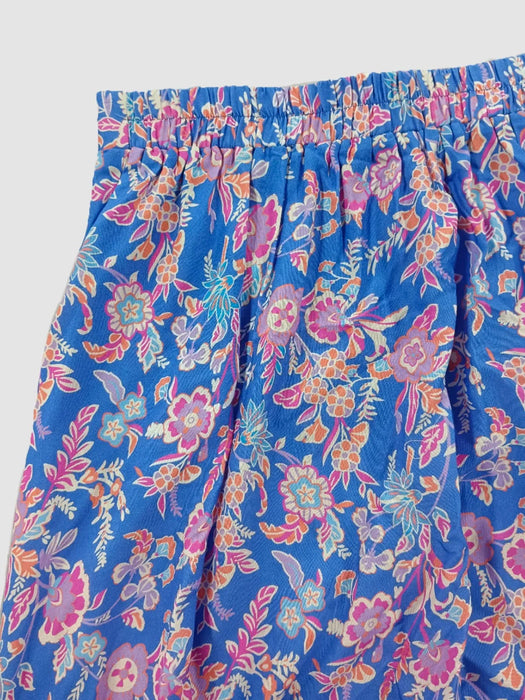 Smocked Off-Shoulder Printed Top and Skirt Set - Byyde