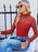 Lovelet Mock Neck Long Sleeve Top - Byyde