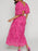 Cutout Back Lace Crochet V-Neck Dress - Byyde