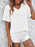 Mandy V-Neck Dropped Shoulder T-Shirt - Byyde