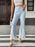 Lace Trim Flare Leg Pants - Byyde