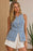Sleeveless Button-Front Denim Vest Top - Byyde