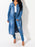 Long Sleeve Raw Hem Denim Jacket - Byyde