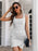 Ruched Square Neck Mini Tank Dress - Byyde