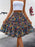 Floral Print Midi Skirt - Byyde