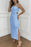 Cutout Side Slit Maxi Tank Dress - Byyde