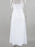Ruffled V-Neck Maxi Dress - Byyde