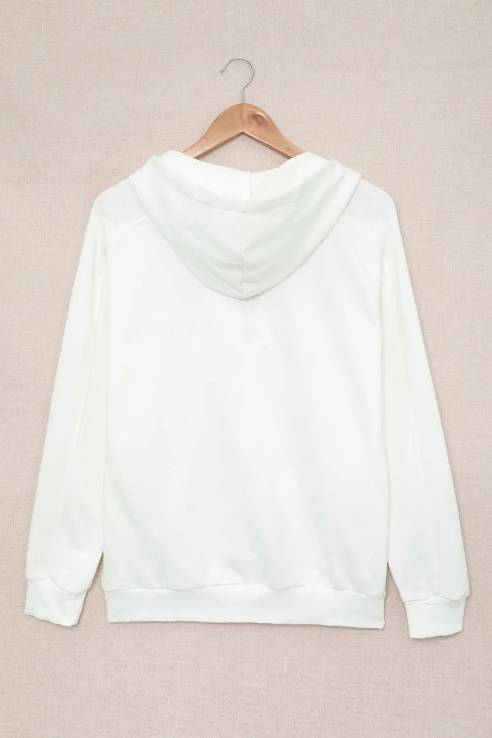 Lace Up Long Sleeve Hoodie - Byyde