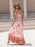 Printed Scoop Neck Cami Dress - Byyde