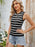 Striped Round Neck Tank - Byyde