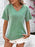 Mandy V-Neck Dropped Shoulder T-Shirt - Byyde