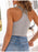 Full Size Ribbed Scoop Neck Cropped Tank Top Plus Size - Byyde