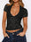 Lace Short Sleeve T-Shirt - Byyde