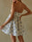 Strapless Floral Print Summer Dress - Byyde