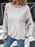 Contrast Trim Oversized Sweatshirt - Byyde