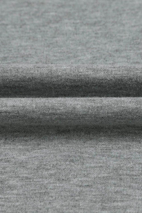 Drawstring Quarter Snap Cap Sleeve Hoodie - Byyde