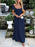 Devine Sweetheart Neck Short Sleeve Maxi Dress - Byyde