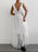 Lace Deep V-Neck Maxi Dress - Byyde