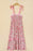 Floral Lace Tied Strap Square Neck Dress with Pockets - Byyde