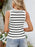 Striped Round Neck Tank - Byyde