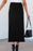 Button Fly Side Split Denim Midi Skirt - Byyde
