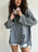 Distressed Oversized Long Sleeve Sweatshirt - Byyde