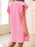 Textured Ruffle Sleeve Casual Summer Dress - Byyde