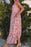 Floral Lace Tied Strap Square Neck Dress with Pockets - Byyde